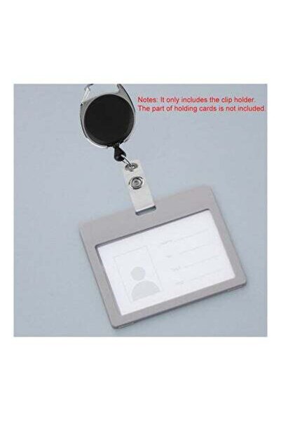 HALAMODO Badge Reel For ID Card Holders Black