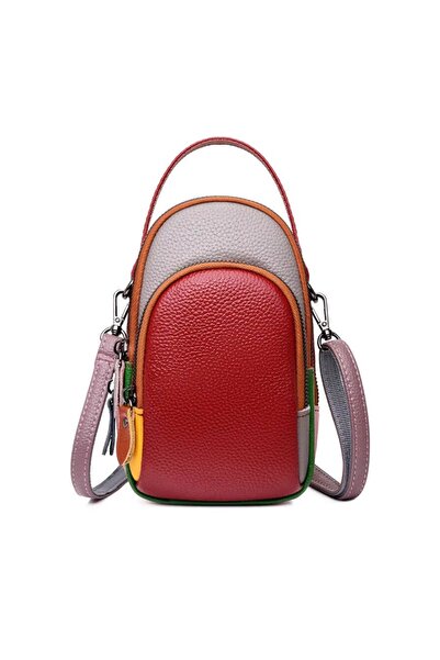 delis Women's bag, Orantha GT3342, natural leather, Multicolor