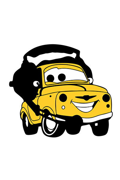 INOVATIX Set de 8 bucăți, autocolant auto Alfombra ascultă muzică în căști, I...