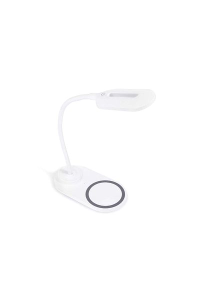 Platinet 3W Led desk lamp, Platinet 45247, with 5W Qi wireless charger, adjustable arm