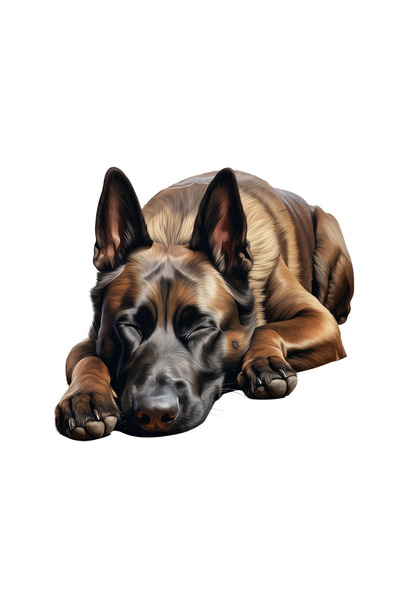 INOVATIX Set de 8 piese, autocolant Belgian Malinois, INOVATIX®. 6 cm