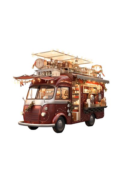 INOVATIX Set de 8 piese, autocolant aparat de cafea express shop, INOVATIX®. 6 cm