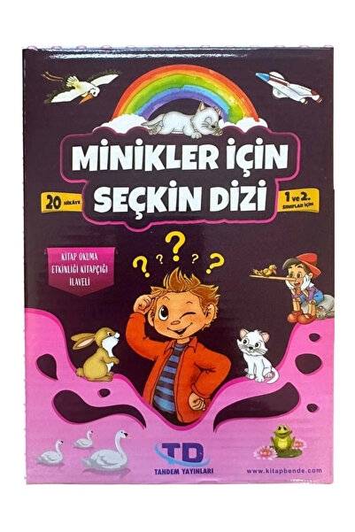 Tandem Yayınları MİNİKLER İÇİN SEÇKİN DİZİSİ 20 KİTAP 1.SINIFLAR İÇİN + Değerlendirme Kitapçığı