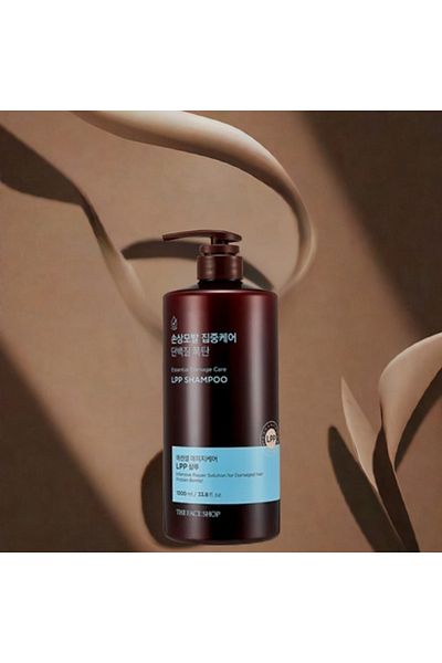 The Face Shop Essential Damaged Care Shampoo ||LPP Routine|| for damaged hair care