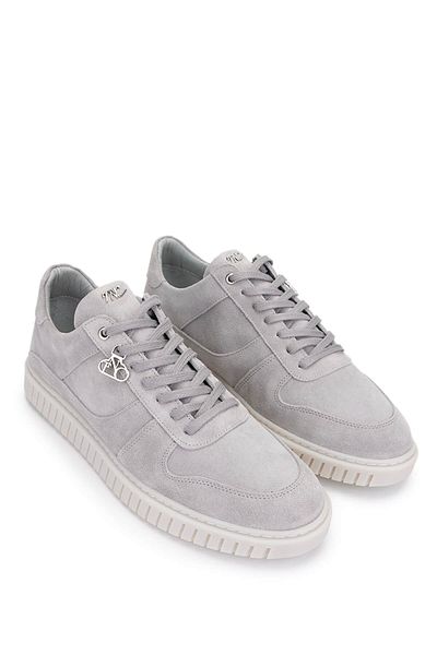 Tamer Tanca Men's Genuine Leather Gray Sneakers & Sports Shoes