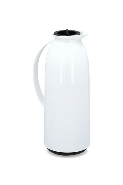 Invıcta Elegant and Durable Design Hot and Cold Vacuum Flask White 1 Liter