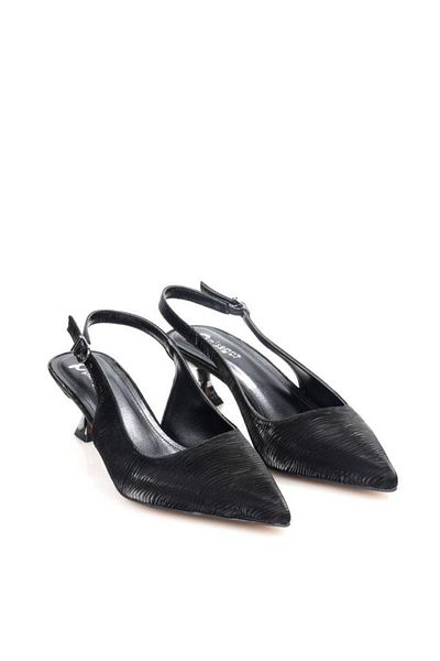 PİSAGOR Pisagor Ps-31960 Pantofi de damă cu spatele deschis de 4 cm