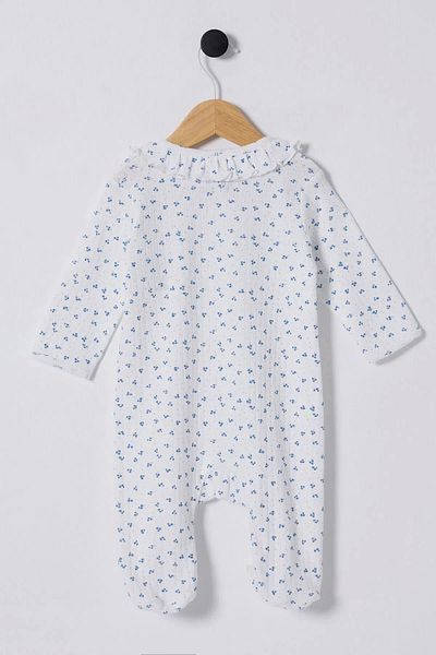 ALFA AKSESUAR 03 U.S. Polo Baby Jumpsuit Usb2435 White-Blue