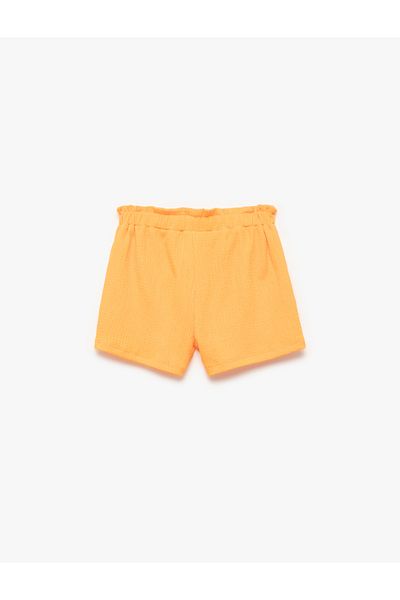 Koton Bürümcük Pocket Detailed Elastic Waist Bow Shorts