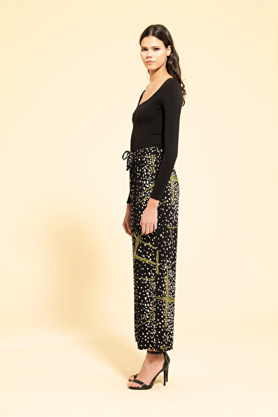 MİRAŞE MODA Viscose H&T in & Out Pants