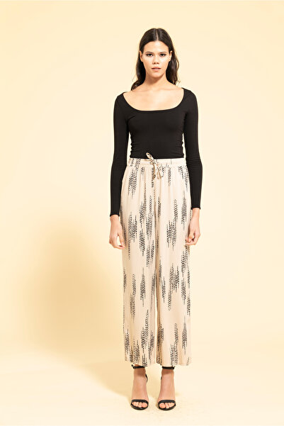 MİRAŞE MODA Viscose Diamond in & Out Pocket Pants