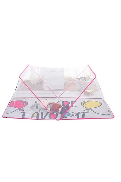CMT Foldable Pink Children and Baby Camping Netting