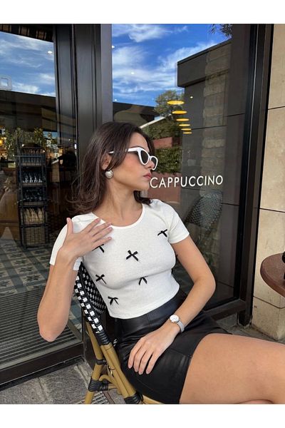 TB Terzi Bey Bow Blouse