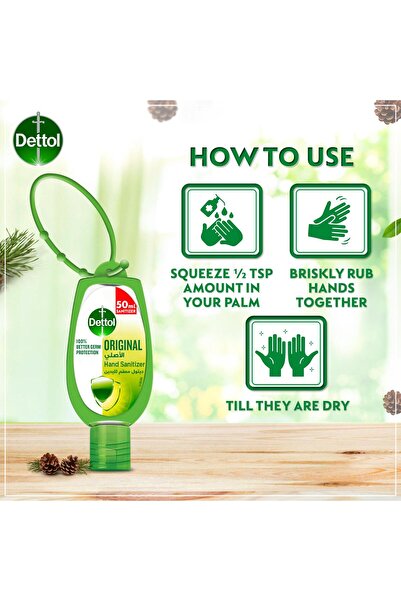 Dettol Hand Sanitizer Original 50 ml