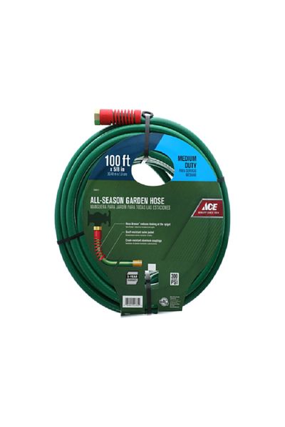 ACE All Season Garden Hose Green 100ft x 5/8inch
