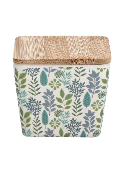 Felli Bamboo Fiber Canister with Lid Multicolor 150ml