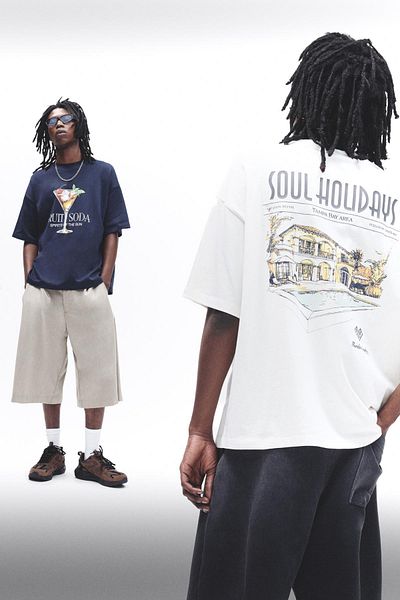 Pull & Bear Soul Holidays T-shirt