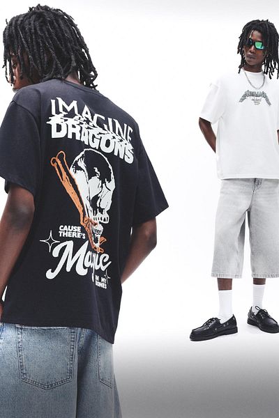 Pull & Bear Imagine Dragons T-shirt