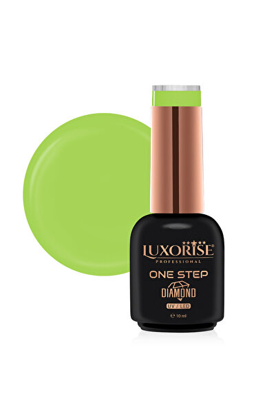 LUXORISE Oja semipermanentă One Step Diamond Lime Twist 10ml, LUXORISE