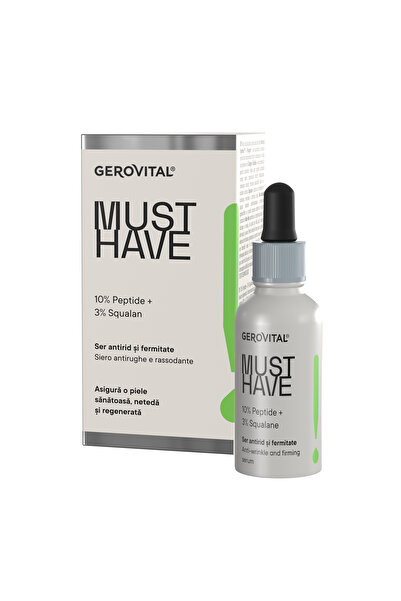 GEROVITAL Ser antirid si fermitate Gerovital Must Have, 30 ml