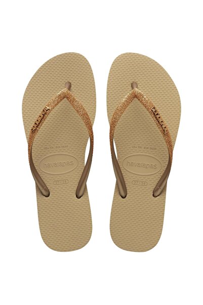 Havaianas Slim Glitter II Kadın Terlik - Altın