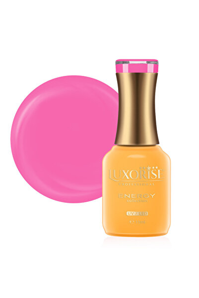 LUXORISE Oja semipermanentă Energy Collection LUXORISE, Wink for Pink 15ml