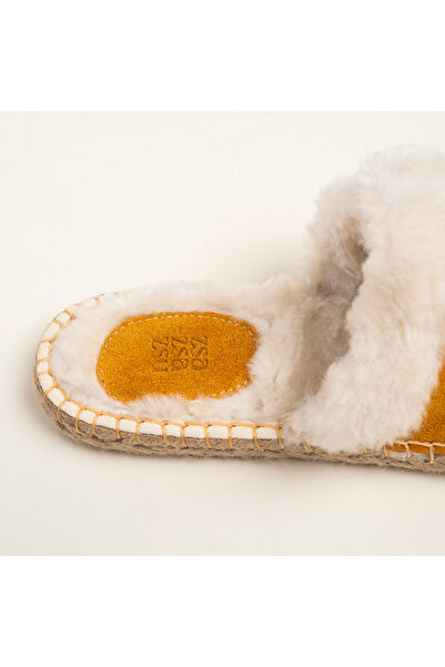 Zsa Zsa Zsu Florya Jüt Terlik 22x 30x 22 Cm Hardal