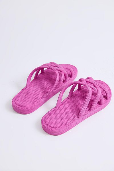 Raneel Kazançlı Alışveriş Summer Non-Slip Sole Octopus Slippers Pink