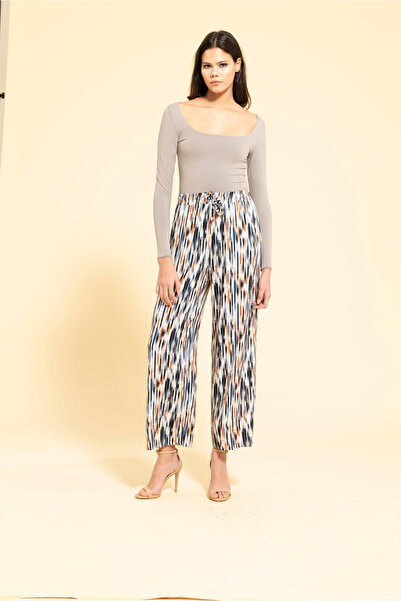 MİRAŞE MODA Viscose Mealy in & Out Pocket Trousers