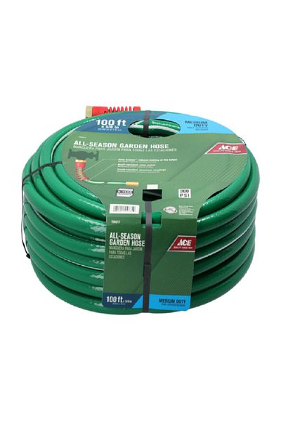 ACE All Season Garden Hose Green 100ft x 5/8inch