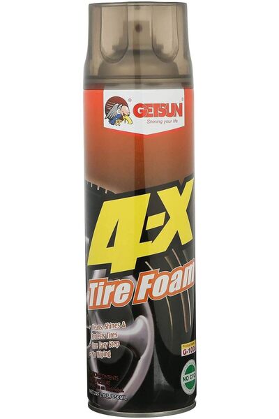 GETSUN رغوة الإطارات 4-X - 650 مل