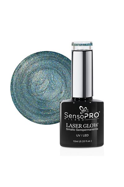 SensoPRO Milano Oja semipermanentă holografică Laser Glow SensoPRO Milano 10ml, Enchanted Aura #22