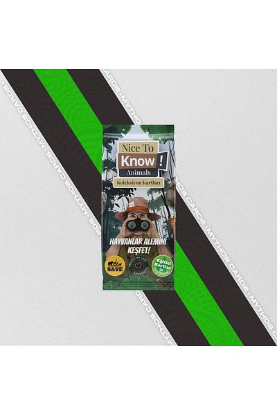 Mythos Cards Nice to Know! Animals Collection Cards - Pack
