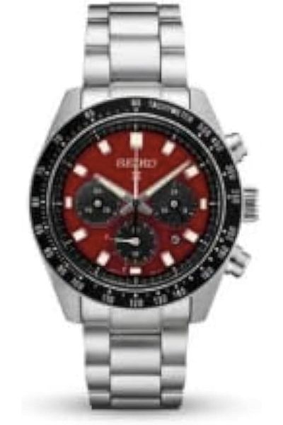 Seiko Prospex Speedtimer Solar Watch SSC927 Solar Red Dial