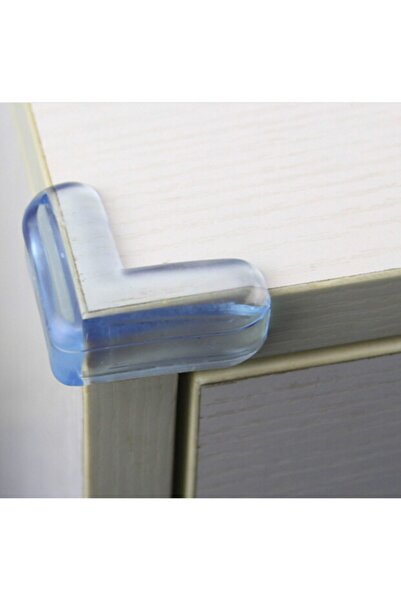 demethome Children's Baby Silicone Transparent Table Coffee Table Zigon Pointed Corner Protector with Triangular Structure and Multiple Options