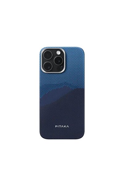 PITAKA iPhone 15 Pro Kılıf M-safe Uyumlu Lumintex Fosforlu Aramid Fiber Pitak...