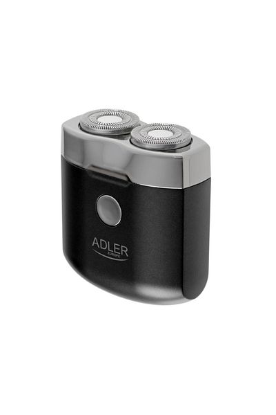 adler Mini aparat de ras Adler AD 2936, 250 mAh, USB tip C, pentru calatorii, fara fir, negru/inox