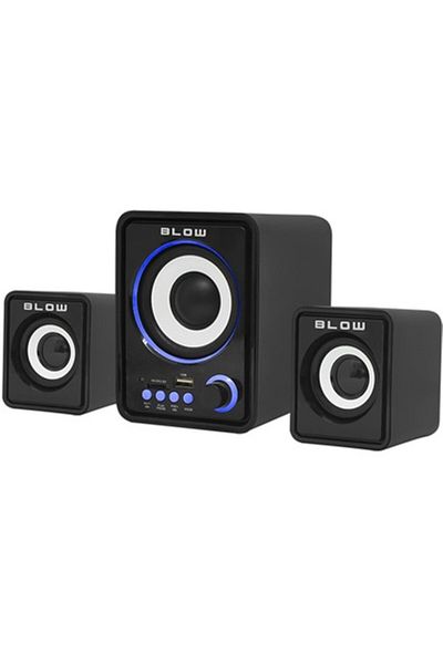 Blow Set of 3 speakers Blow MS-26 2.1, 280 Hz - 18 KHz, Black