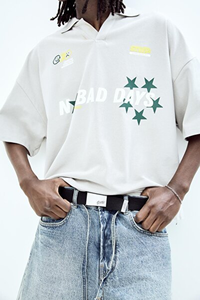 Pull & Bear STWD tokalı kumaş kemer