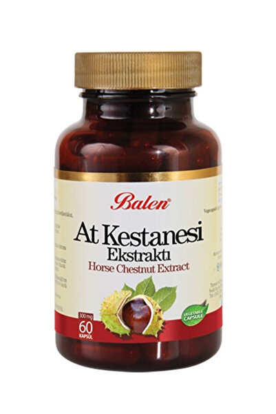 GÜLCE LOKMAN HEKİM AKTAR Balen Horse Chestnut Extract Capsules 375Mg*60