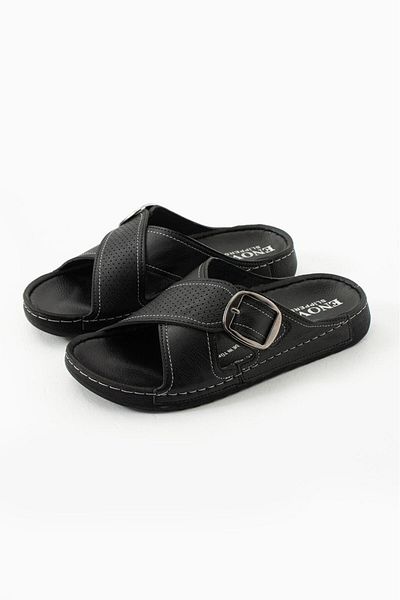 onexsports Men's Orthopedic Comfortable Sole Stitched Stylish Inside Out Men's Slippers