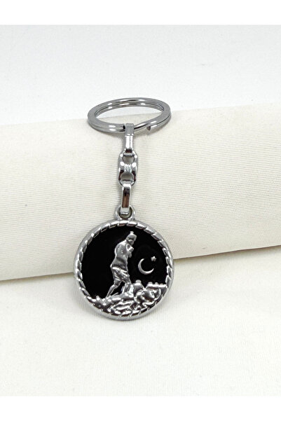 biuti Breloc metalic Moon Star Kemal Atatürk, breloc cadou