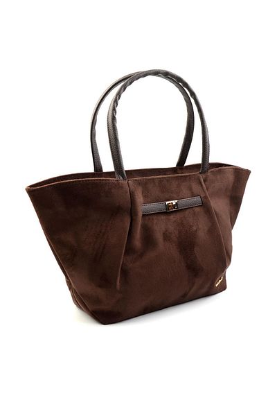 Bambi حقيبة كتف نسائية باللون البني C06486277502