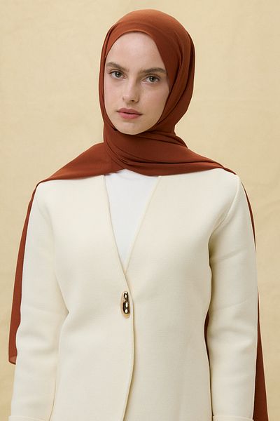 FENZA SCARF Paris Silk Tile Color Cotton Shawl