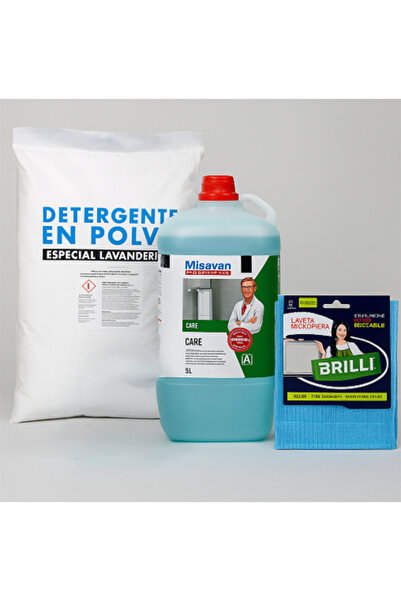 Misavan “Family Laundry XXL” – Detergent + Balsam Profesional + Lavetă Extra-...