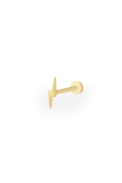 Fay Yamaner 14K Gold Lightning Piercing