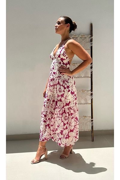 Alorabella Sia Cross Back Dress