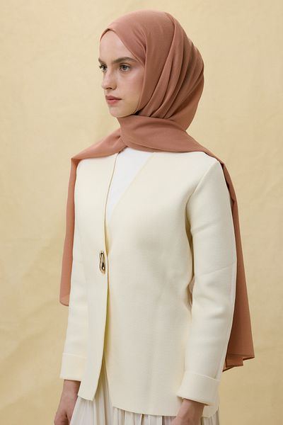 FENZA SCARF Paris Silk Onion Shell Color Cotton Shawl