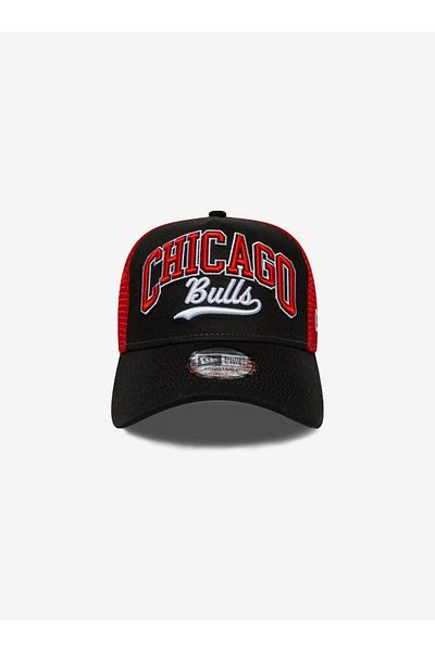NEW ERA Script Logo 9Forty Trucker Chicago Bulls Cap