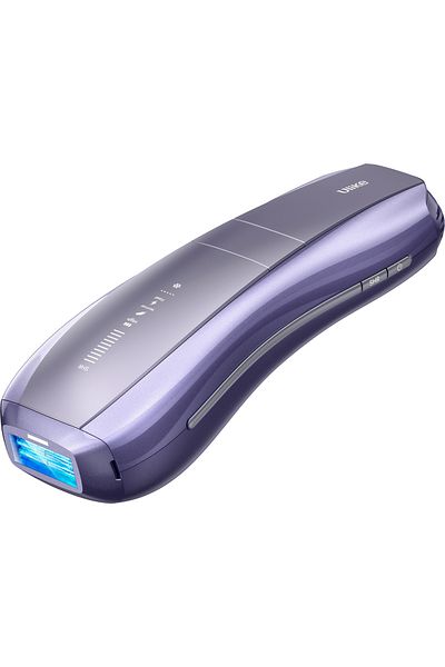 Ulike Air10 IPL Hair Removal for Women & Men,with leather case IceCooling, Skin Sensor, SHR Mode-Purple